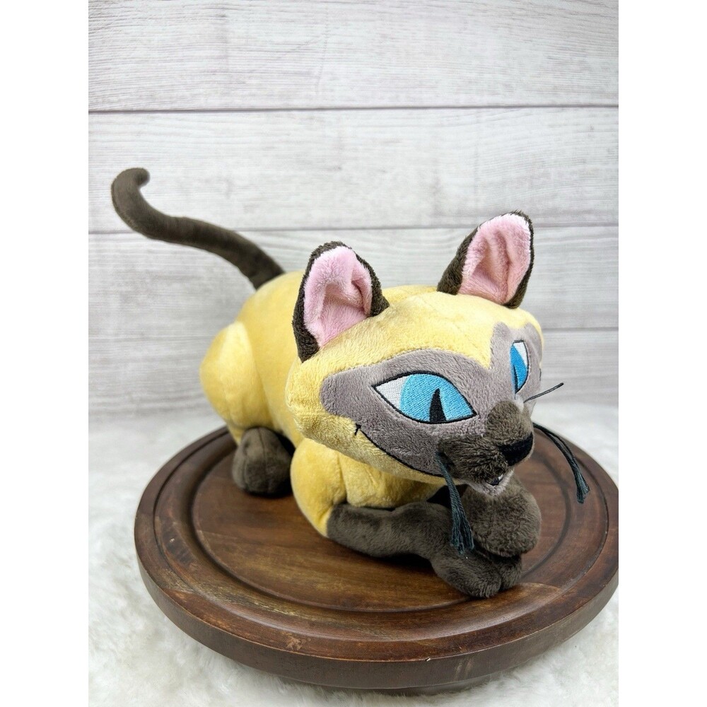 Disney Lady & the Tramp 15" Si Siamese Cat Plush Toy DISNEY STORE STAMPED HTF